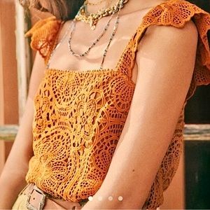 Sezane Edith Blouse in Ocre - NWT